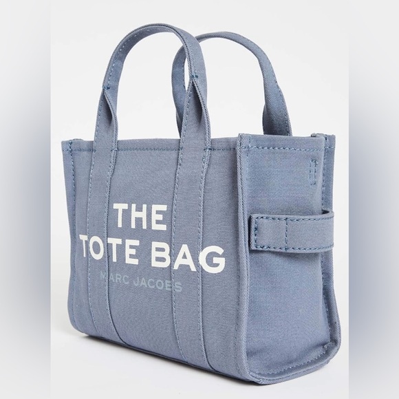 Marc Jacobs The Small Tote Bag in Blue Shadow - Picture 3 of 4